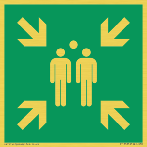 E007 safe condition evacuation assembly point